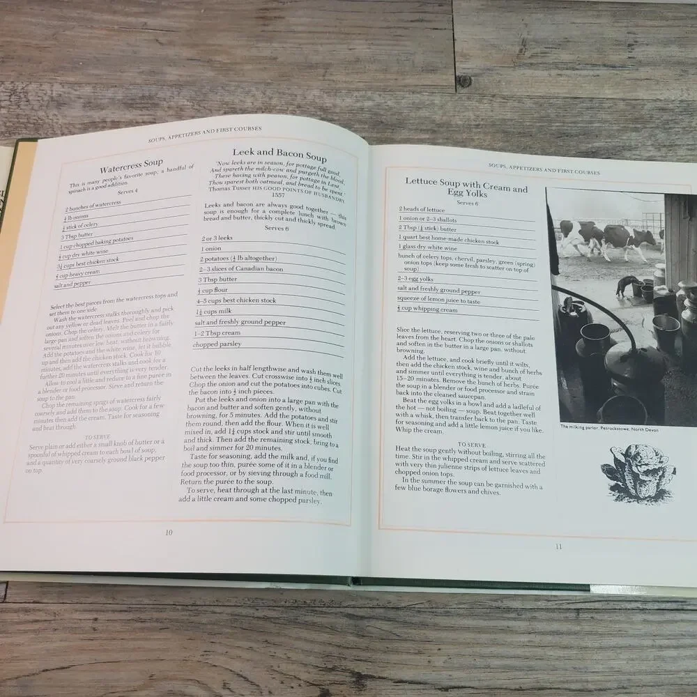 English Country Cooking At It's Best by Caroline Conran, 1985 1st Ed HCDJ